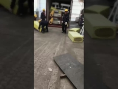 Vídeo de carregamento do contentor