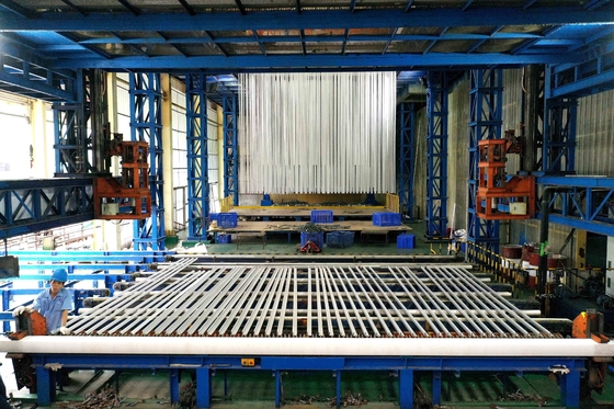Automatic Vertical Anodizing Line Equipment Electrolysis And Coloring