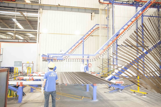 PLC Powder Color Coating Line For Construction Projects CE Certification