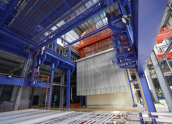 Vertical Anodizing Production Line Upper Computer Monitoring Production Procedure
