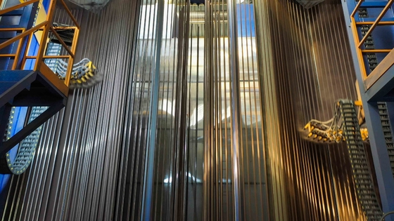 PP Spraying Booth Vertical Powder Coating Lines Manufacturer Curing Oven Customized Voltage
