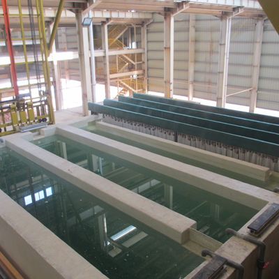 Customizable Vertical Anodizing Production Line for Large Capacity Aluminium Profiles Surface Treatment