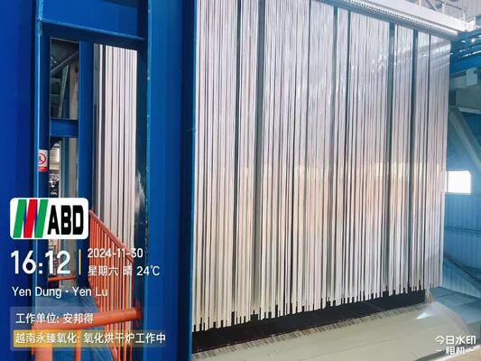 Anodizing Conductivity Profiles Vertical Anodizing Production Line for Aluminum Profiles