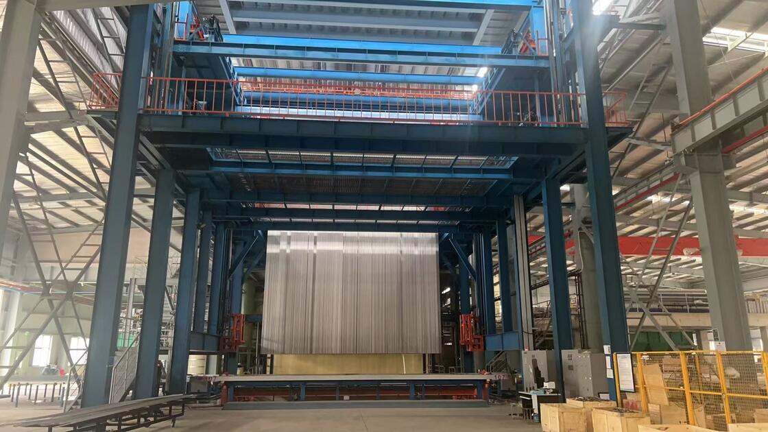 Automatic Flipping Table System  Vertical Anodizing Production Line for Aluminum Profiles