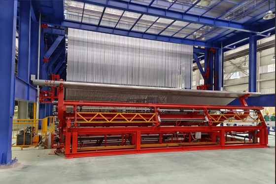 Eletróforese do Camboja Perfil de alumínio anodizante vertical totalmente automático